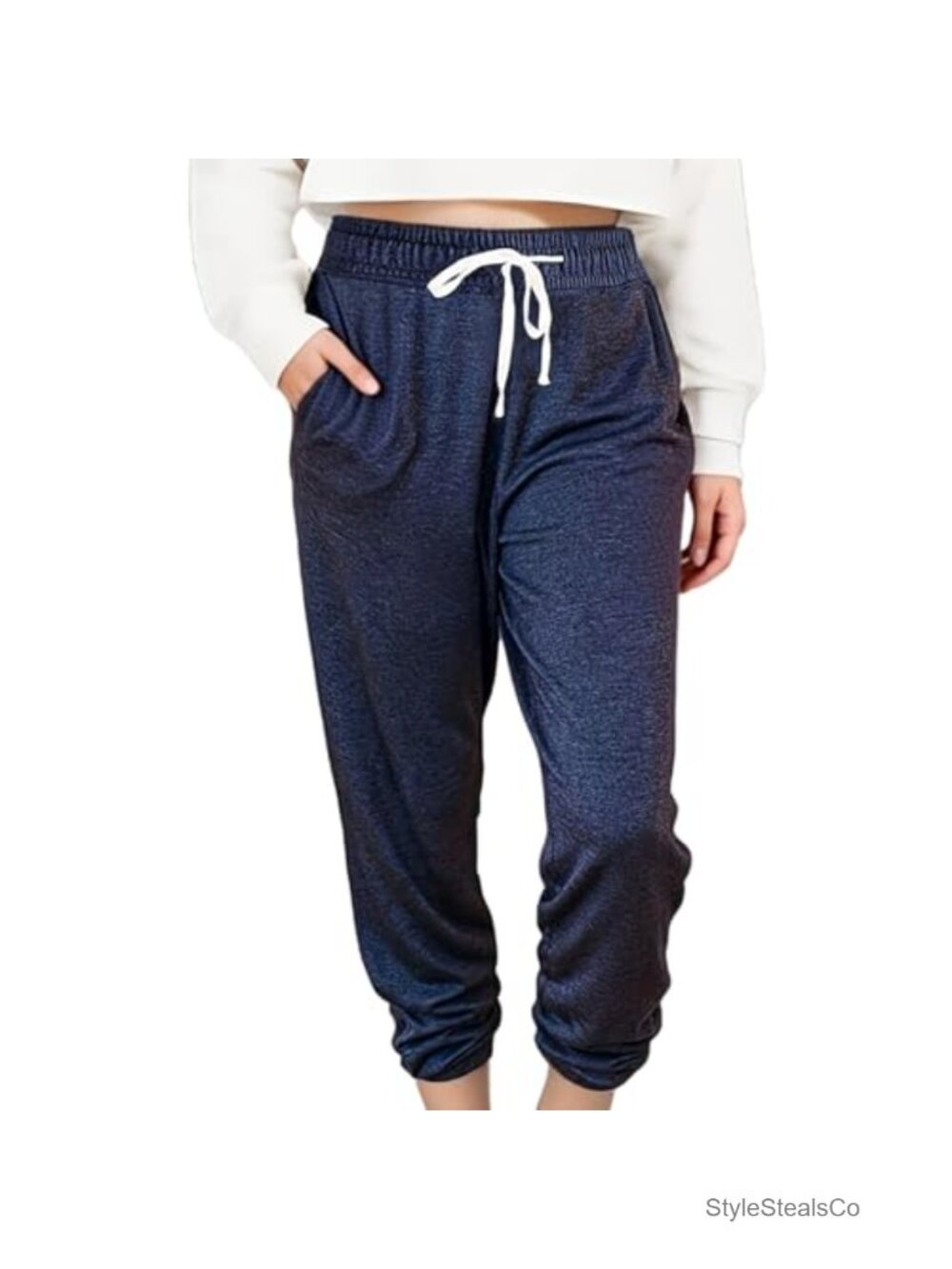 High Waist Baggy Sweatpants with Pockets Lounge Pajama Pants Women Joggers
